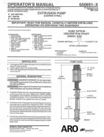 Предварительный просмотр 1 страницы Ingersoll-Rand 650691-X Operator'S Manual