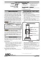 Preview for 2 page of Ingersoll-Rand 650866-XXX-B Operator'S Manual