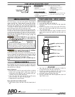 Предварительный просмотр 2 страницы Ingersoll-Rand 650883-XXX-B Operator'S Manual