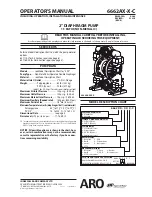 Preview for 1 page of Ingersoll-Rand 6662AX-X-C Operator'S Manual