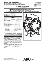 Ingersoll-Rand 670021 Operator'S Manual preview