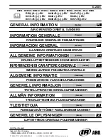 Предварительный просмотр 1 страницы Ingersoll-Rand 8416-B5T-V-EU General Information Manual