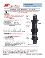 Preview for 1 page of Ingersoll-Rand 900-082HMP Maintenance Manual