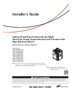 Ingersoll-Rand A801X026AM2SAB Installer'S Manual preview