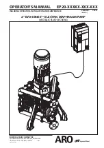 Предварительный просмотр 1 страницы Ingersoll-Rand ARO EVO EP20 Series Operator'S Manual