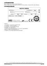 Предварительный просмотр 5 страницы Ingersoll-Rand ARO EVO EP20 Series Operator'S Manual