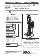 Ingersoll-Rand ARO SP0665S2 Series Operator'S Manual предпросмотр