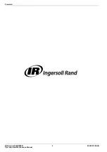 Preview for 4 page of Ingersoll-Rand BL2000B Operation And Maintenance Manual