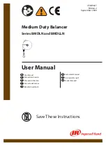 Preview for 1 page of Ingersoll-Rand BMDLLN Series User Manual