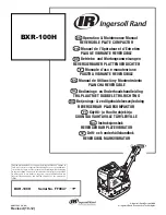 Предварительный просмотр 1 страницы Ingersoll-Rand BXR-100H Operation & Maintenance Manual