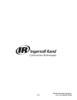 Предварительный просмотр 244 страницы Ingersoll-Rand BXR-100H Operation & Maintenance Manual