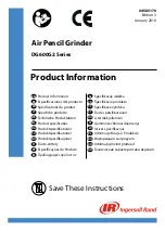 Предварительный просмотр 1 страницы Ingersoll-Rand DG600G2 Product Information