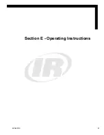 Preview for 41 page of Ingersoll-Rand DOOSAN HP375WCU Operation & Maintenance Manual