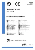 Preview for 1 page of Ingersoll-Rand E131 Product Information