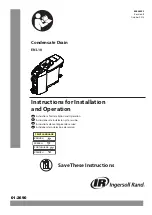 Ingersoll-Rand ENL 10 Instructions For Installation And Operation Manual preview