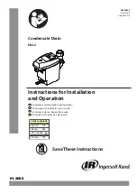 Preview for 1 page of Ingersoll-Rand ENL 2 Instructions For Installation And Operation Manual