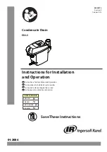 Preview for 1 page of Ingersoll-Rand ENL 5 Instructions For Installation And Operation Manual