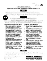 Preview for 17 page of Ingersoll-Rand EP50-EU Instructions Manual