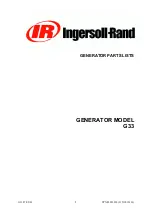 Preview for 131 page of Ingersoll-Rand G 130 Users Manual And Maintenance Manual