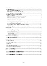 Preview for 4 page of Ingersoll-Rand G 270 Users Manual And Maintenance Manual