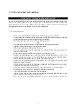 Preview for 9 page of Ingersoll-Rand G 270 Users Manual And Maintenance Manual