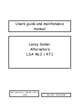 Preview for 187 page of Ingersoll-Rand G 270 Users Manual And Maintenance Manual