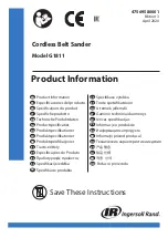 Preview for 1 page of Ingersoll-Rand G1811 Product Information