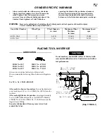 Предварительный просмотр 3 страницы Ingersoll-Rand GR07A-18RC-2 Operator'S Manual