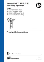 Ingersoll-Rand Hercu-Link BHS 100 Product Information preview