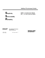 Предварительный просмотр 1 страницы Ingersoll-Rand Intellisys SSR 10-40 Serviceman'S Manual