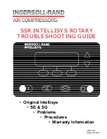 Ingersoll-Rand INTELLISYS SSR Series Troubleshooting Manual preview