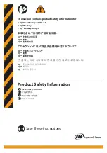 Preview for 3 page of Ingersoll-Rand IQ V20 Cordless Impactool W5000 Series User Manual