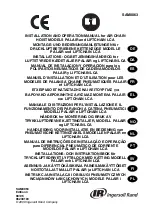 Preview for 1 page of Ingersoll-Rand LCA015S-E Installation And Operation Manual