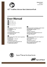 Ingersoll-Rand LUB5130 User Manual предпросмотр