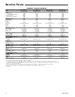 Preview for 2 page of Ingersoll-Rand M952V060BD36AB Service Facts