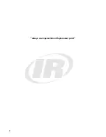 Предварительный просмотр 10 страницы Ingersoll-Rand MHP825WCAT Operation & Maintenance Manual