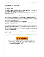 Предварительный просмотр 40 страницы Ingersoll-Rand MHP825WCAT Operation & Maintenance Manual