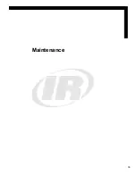 Предварительный просмотр 57 страницы Ingersoll-Rand MHP825WCAT Operation & Maintenance Manual