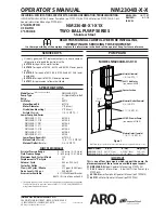 Ingersoll-Rand NM2304B-X-X Operator'S Manual предпросмотр