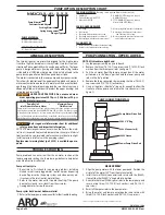 Предварительный просмотр 2 страницы Ingersoll-Rand NM2C23X-A1-XXX Operator'S Manual