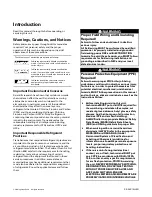 Preview for 2 page of Ingersoll-Rand Odyssey TTA061G A Series Installation, Operation And Maintenance Manual