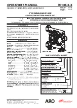 Предварительный просмотр 1 страницы Ingersoll-Rand PD10E-X-X User Manual