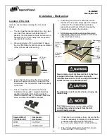 Preview for 5 page of Ingersoll-Rand PL-MANW Installation, Maintenance, And Service Data