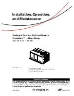 Ingersoll-Rand Precedent WSC072E Installation, Operation And Maintenance Manual preview