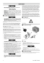 Preview for 6 page of Ingersoll-Rand QCH100 Product Maintenance Information