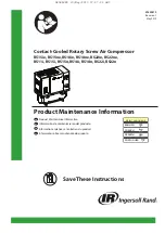 Preview for 1 page of Ingersoll-Rand RS11i Product Maintenance Information