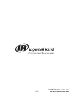 Предварительный просмотр 36 страницы Ingersoll-Rand RX-264H Operation & Maintenance Manual