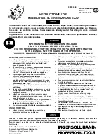 Preview for 1 page of Ingersoll-Rand S120-EU Instruction Manual