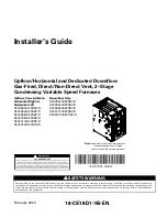 Preview for 1 page of Ingersoll-Rand S9V2B040D3PSBC/D Installer'S Manual