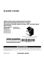 Ingersoll-Rand S9V2B040U3VSAC/D Installer'S Manual preview